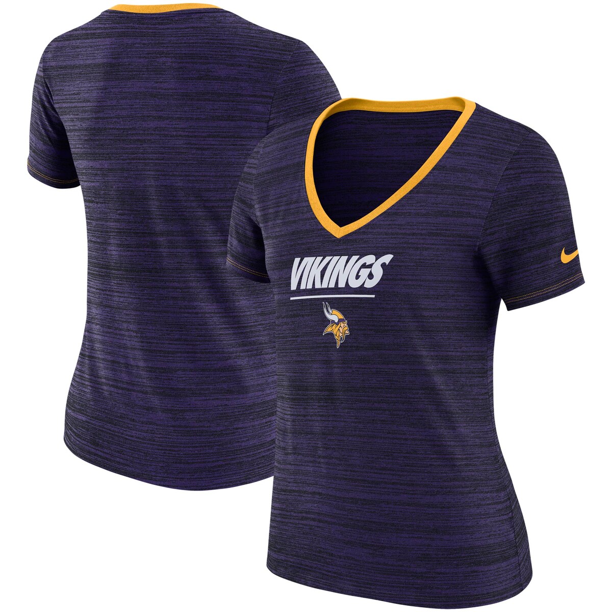 NFL バイキングス Tシャツ Nike ナイキ レディース ヘザーパープル (19 Women's Legend Velocity SST)