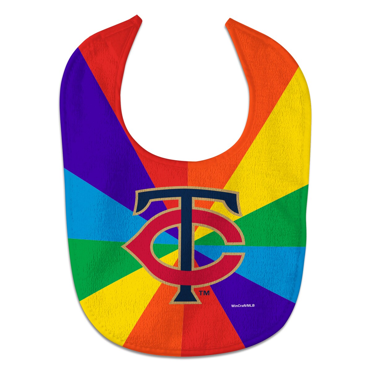 MLB ツインズ スタイ ウィンクラフト (Rainbow Baby Bib)