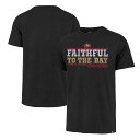 NFL 49ers Tシャツ '47 メンズ ブラック (23 Mens REGIONAL FRANKLIN SST)