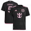 MLS インテルマイアミCF ブスケッツ レプリカ ユニフォーム Adidas（アディダス） ユース ブラック (ADI 2023/24 Youth Replica Jersey - Player)