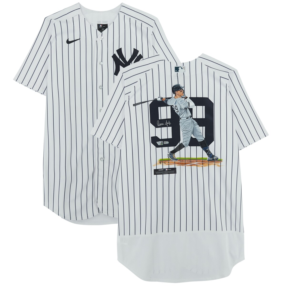 MLB ヤンキース アーロン・ジャッジ 直筆サイン ユニフォーム Fanatics（ファナティクス） (AUT BB JERSEY 45124)