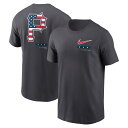 Combine your patriotic spirit with your love for the Pittsburgh Pirates by sporting this Americana T-shirt by Nike. A classic crew design and soft fabric offer comfort with each wear. Distinct Pittsburgh Pirates graphics with symbolic touches makes for a spirited layer.Material: 100% CottonOfficially licensedScreen print graphicsCrew neckImportedMachine wash, tumble dry lowBrand: NikeShort sleeve