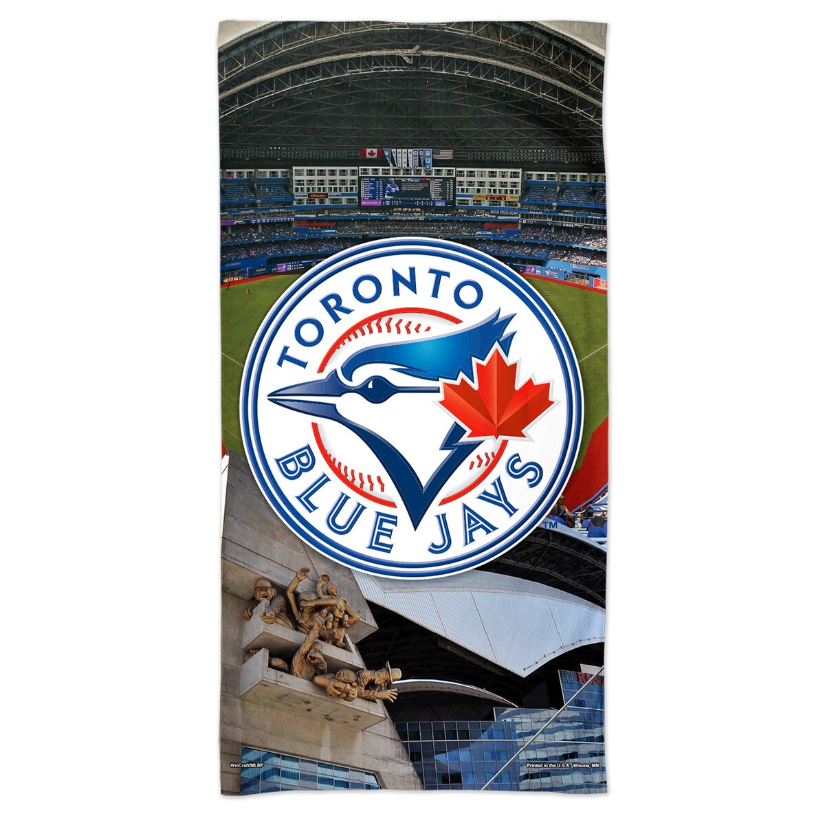 MLB ブルージェイズ バスタオル ウィンクラフト (30x60 Spectra Beach Towel-Stadium)