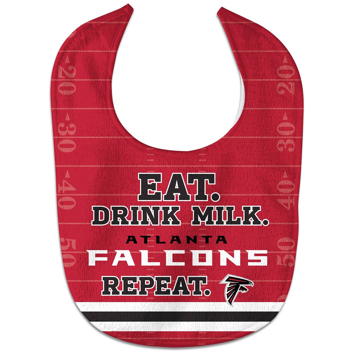NFL ファルコンズ スタイ ウィンクラフト ベビー (All Pro Baby Bib-Eat Drink Repeat)