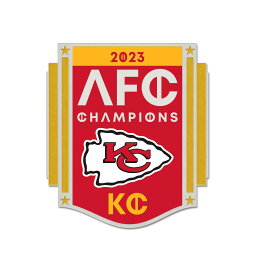 NFL チーフス ピンバッジ ウィンクラフト (NFL AFC Conference Champions Collector Pin-Champ)