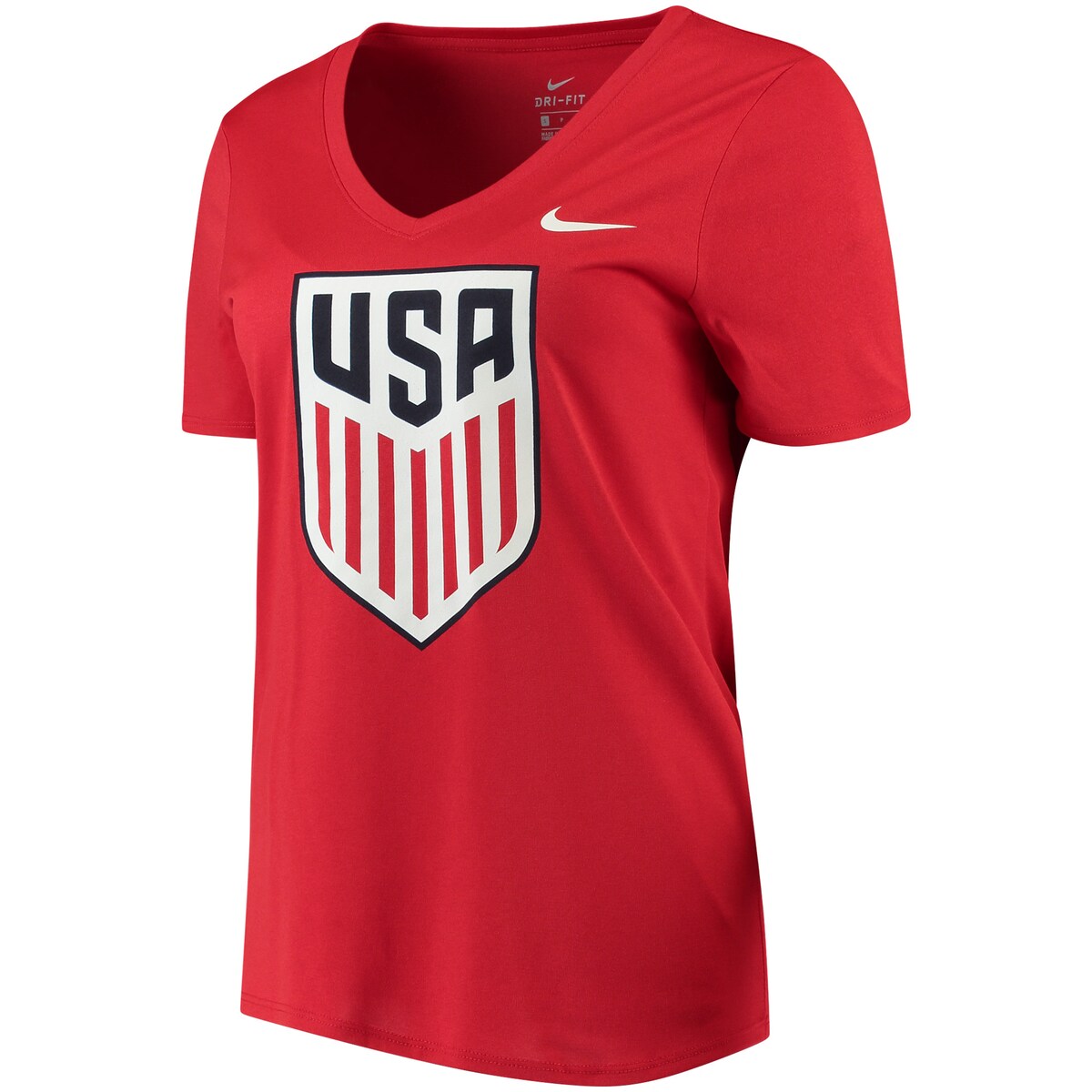 NATIONAL TEAM アメリカ代表 Tシャツ Nike ナイキ レディース レッド (BCS Women's USMNT Legend V-Neck Tee)