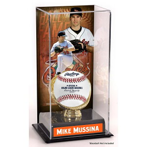 MLB オリオールズ マイク・ムッシーナ コレクタブル用 野球ボールケース（ボール無し） Fanatics（ファナティクス） (UNS TALL DISPLAY CASE 44789)