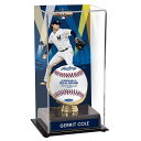 MLB ヤンキース ゲリット・コール コレクタブル用 野球ボールケース（ボール無し） Fanatics（ファナティクス） (UNS 22MLBASG DISPLAY CASE 762022)