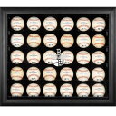 MLB レッドソックス コレクタブル用 野球ボールケース（ボール無し） Fanatics（ファナティクス） ブラック (Fr 30 Ball Display Case)