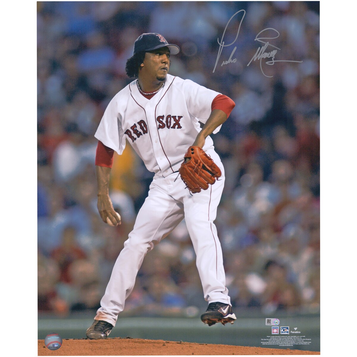 MLB レッドソックス ペドロ・マルティネス 直筆サイン フォト （16x20） Fanatics（ファナティクス） (AUT 16x20 PHOTO 2232022)