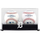 The Detroit Tigers 2-ball logo baseball display case comes with a black acrylic base. It is made of 1/8"-thick acrylic and features a clear acrylic removable lid with engraved team logo. Perfect for two collectible baseballs. Officially licensed by Major League Baseball. Measures 4" x 4" x 7 1/2". Memorabilia sold separately.Holds two baseballsHas a LogoEngraved team logoOfficially licensedMade in the U.S.A.Baseball not includedRemovable acrylic lidMemorabilia sold seperatelyDouble baseball display caseAcrylic baseBrand: Fanatics Authentic