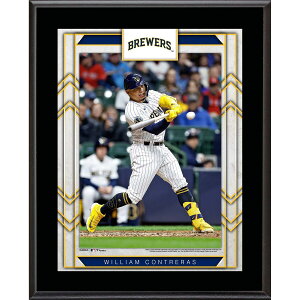 【公式グッズ】MLB ブルワーズ ウィリアム・コントレラス コレクタブルアイテム Fanatics ファナティクス オーセンティック (UNS PP24 BB PLAQUE 45148)