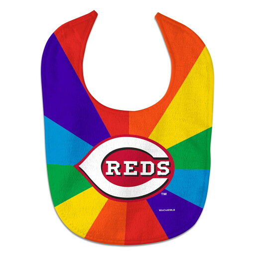MLB レッズ スタイ ウィンクラフト (Rainbow Baby Bib) MLB レッズ スタイ ウィンクラフト (Rainbow Baby Bib)
