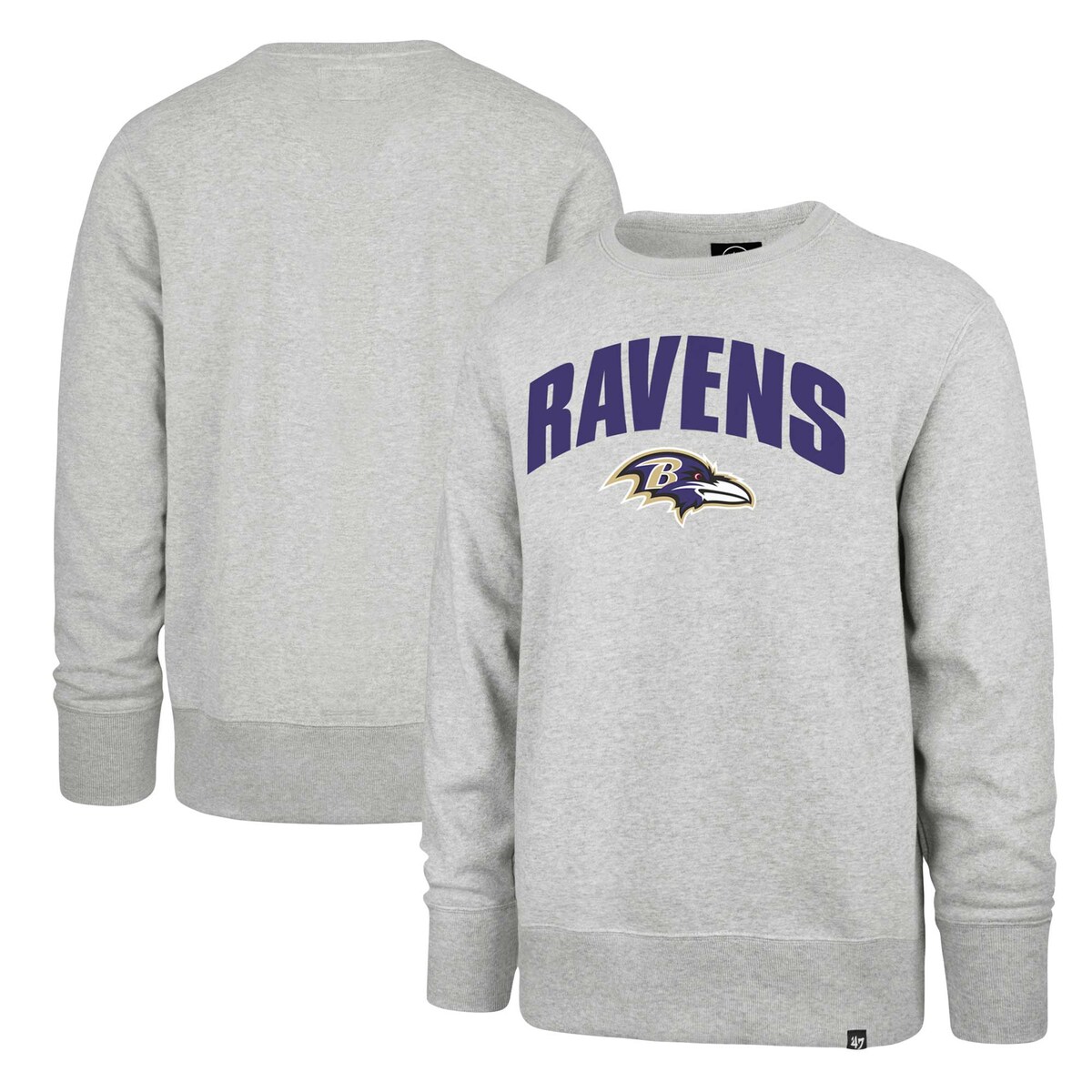 Keep yourself warm in true Baltimore Ravens fashion with this Headline sweatshirt from '47. Its fleece lining provides a...