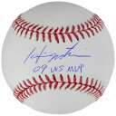 This baseball has been personally hand-signed by Hideki Matsui with the inscription "09 WS MVP." It has been obtained under the auspices of the MLB Authentication Program and can be verified by its numbered hologram at MLB.com. It also comes with an individually numbered, tamper-evident hologram from Fanatics Authentic. To ensure authenticity, the hologram can be reviewed online. This process helps to ensure that the product purchased is authentic and eliminates any possibility of duplication or fraud.Officially licensedMade in the USAIncludes an individually numbered tamper evident hologramSignature may varyBrand: Fanatics AuthenticAutographed baseball