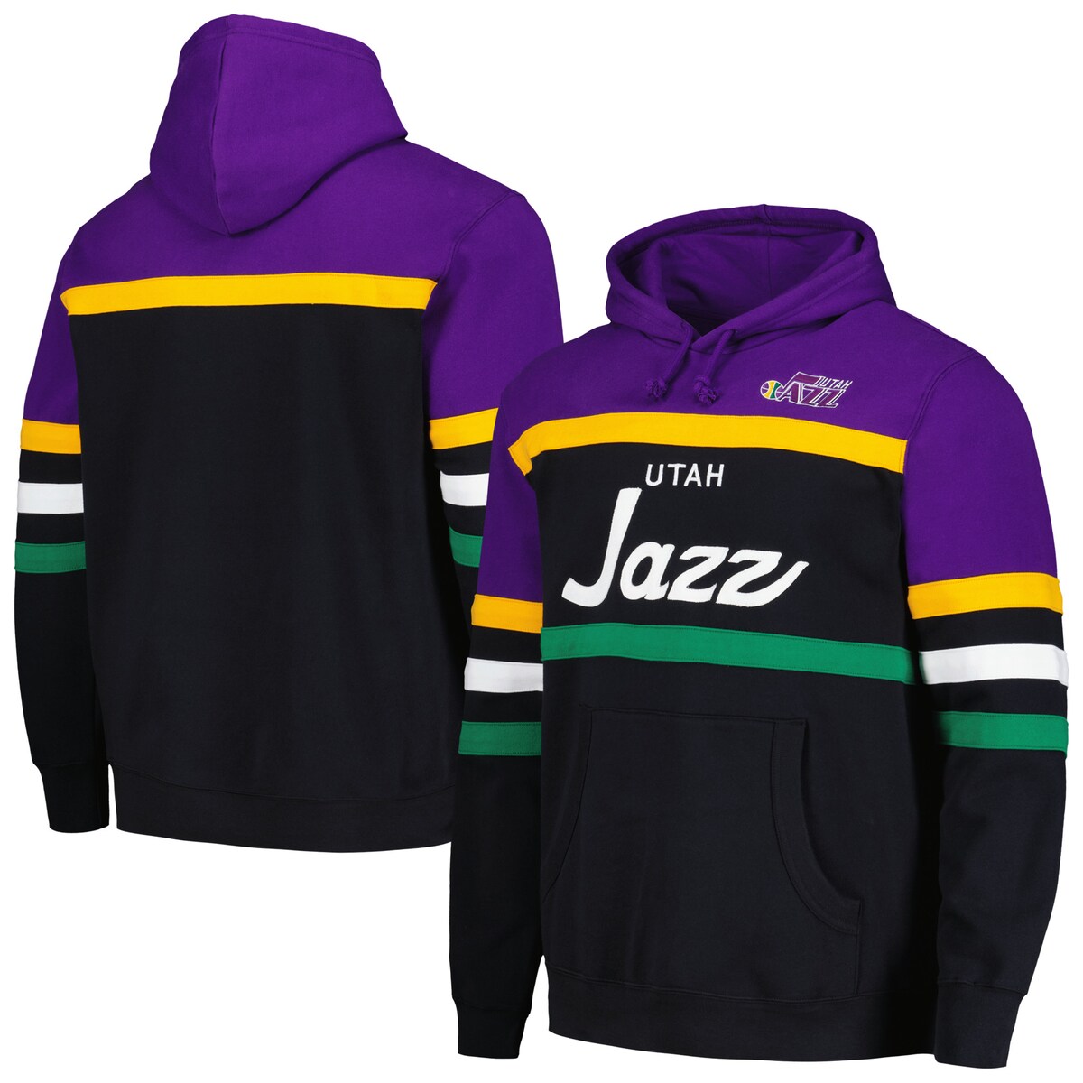 NBA WY vI[o[ p[J[ Mitchell & Nessi~b`FlXj Y ubN (NBA MENS HEAD COACH HOODIE)