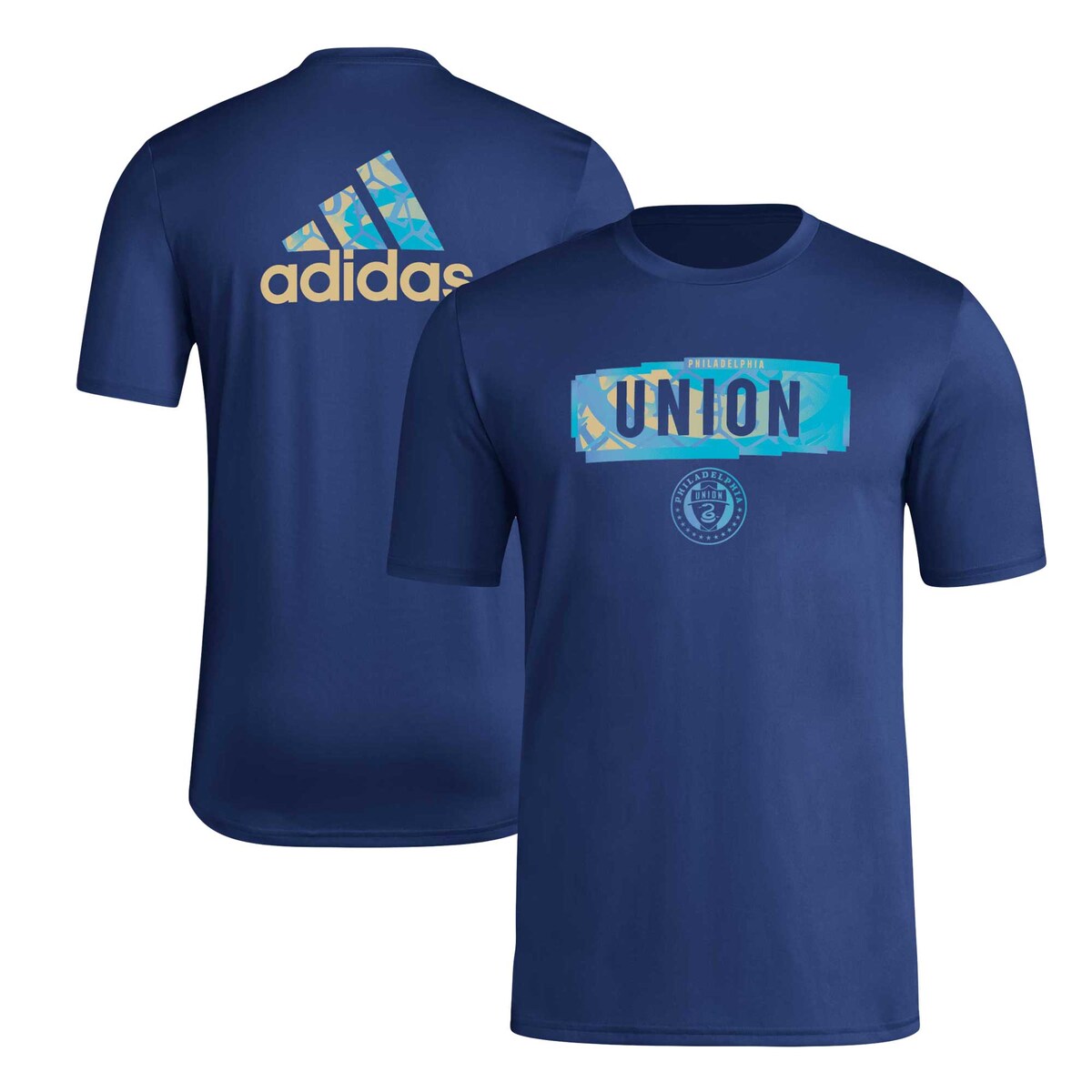 【公式グッズ】MLS ユニオン Tシャツ Adidas（アディダス） メンズ ネイビー (ADI S24 Men's Local Pop Tee)