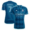 【公式グッズ】MLS カンザスシティ ラッセル オーセンティック ユニフォーム Adidas/アディダス メンズ ネイビー (ADI 2024/25 Men's Authentic Jersey - Player)(4)
