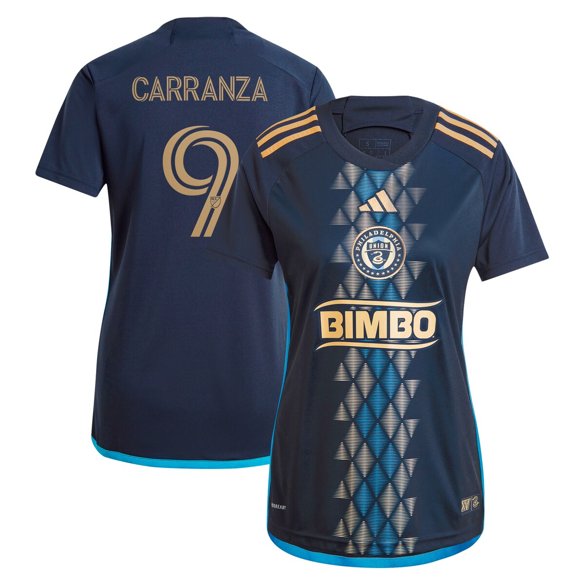 MLS ユニオン カランサ レプリカ ユニフォーム Adidas（アディダス） レディース ネイビー (ADI 2024/25 Women's Replica Jersey - Player)