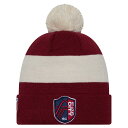 【公式グッズ】MLS セントルイス・シティSC ニット帽 New Era/ニューエラ メンズ レッド (NWE Men's 2024 Kick Off Collection Knit)(4)