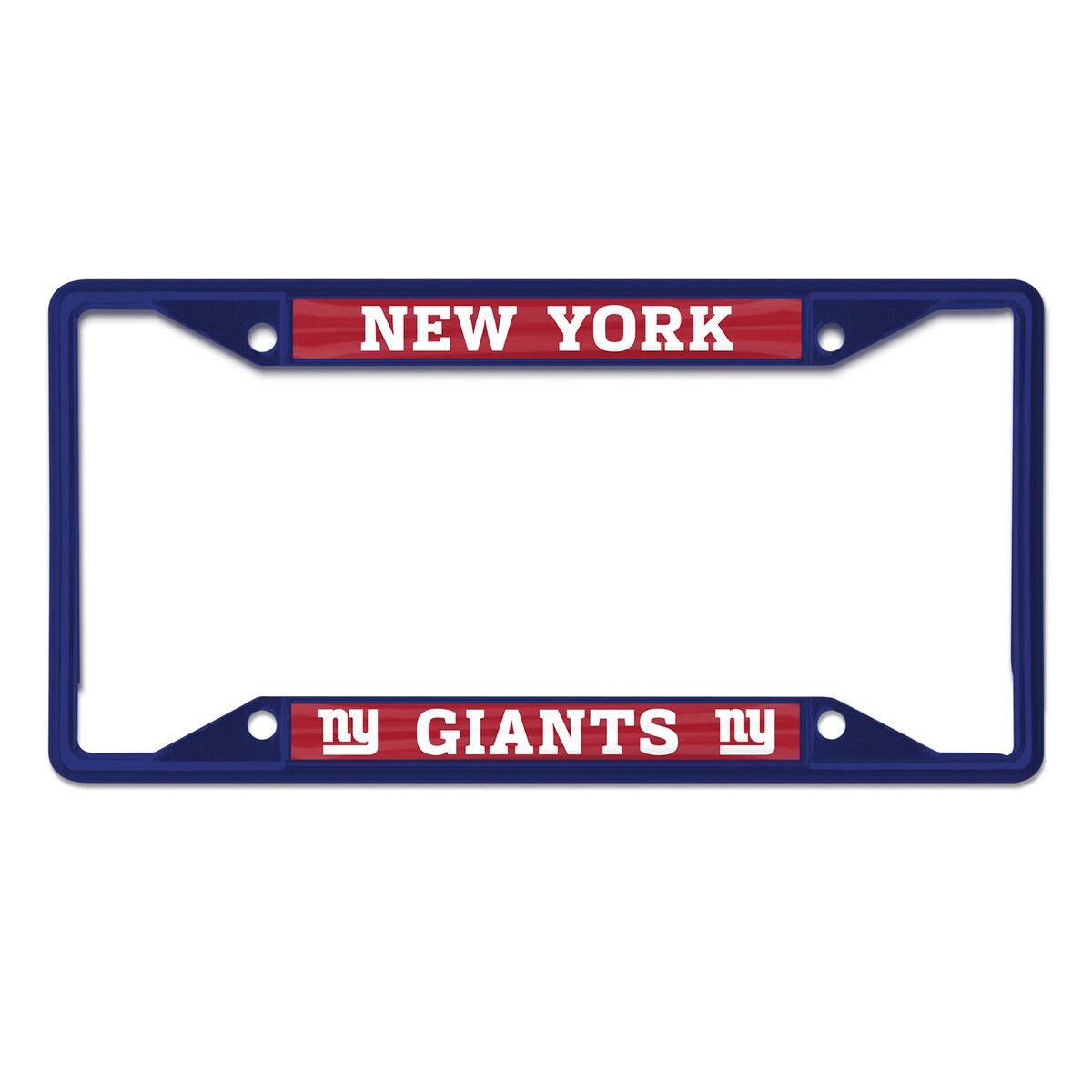 NFL ジャイアンツ カー用品・カーアクセサリー ウィンクラフト (Chrome Colored License Plate Frame)