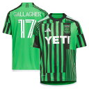 MLS オースティンFC ジョン・ギャラガー レプリカ ユニフォーム Adidas（アディダス） ユース グリーン (ADI 2024/25 Youth Replica Jersey - Player)