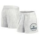 【公式グッズ】NFL カウボーイズ カジュアル ショーツ Fanatics(ファナティクス) レディース オートミール (24 Women's Oversized Badge French Terry Lounge Shorts)