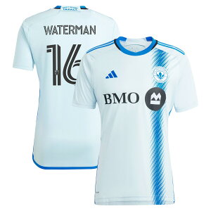 【公式グッズ】MLS CFモントリオール ジョエル・ウォーターマン レプリカ ユニフォーム Adidas(アディダス) メンズ ライトブルー (ADI 2024/25 Men's Replica Jersey - Player)