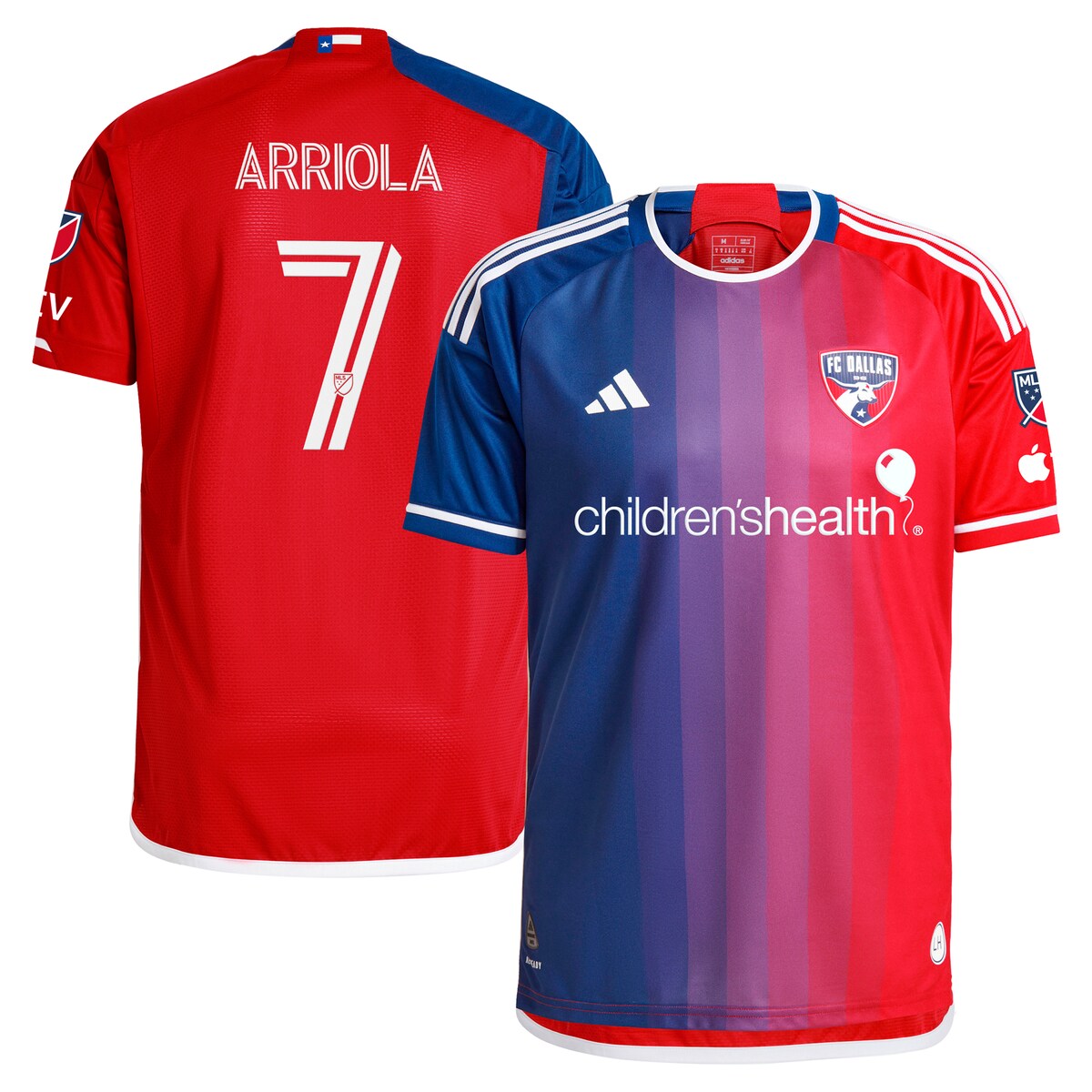 MLS FCダラス アリオラ オーセンティック ユニフォーム Adidas（アディダス） メンズ ネイビー (ADI 2024/25 Men's Authentic Jersey - Player)