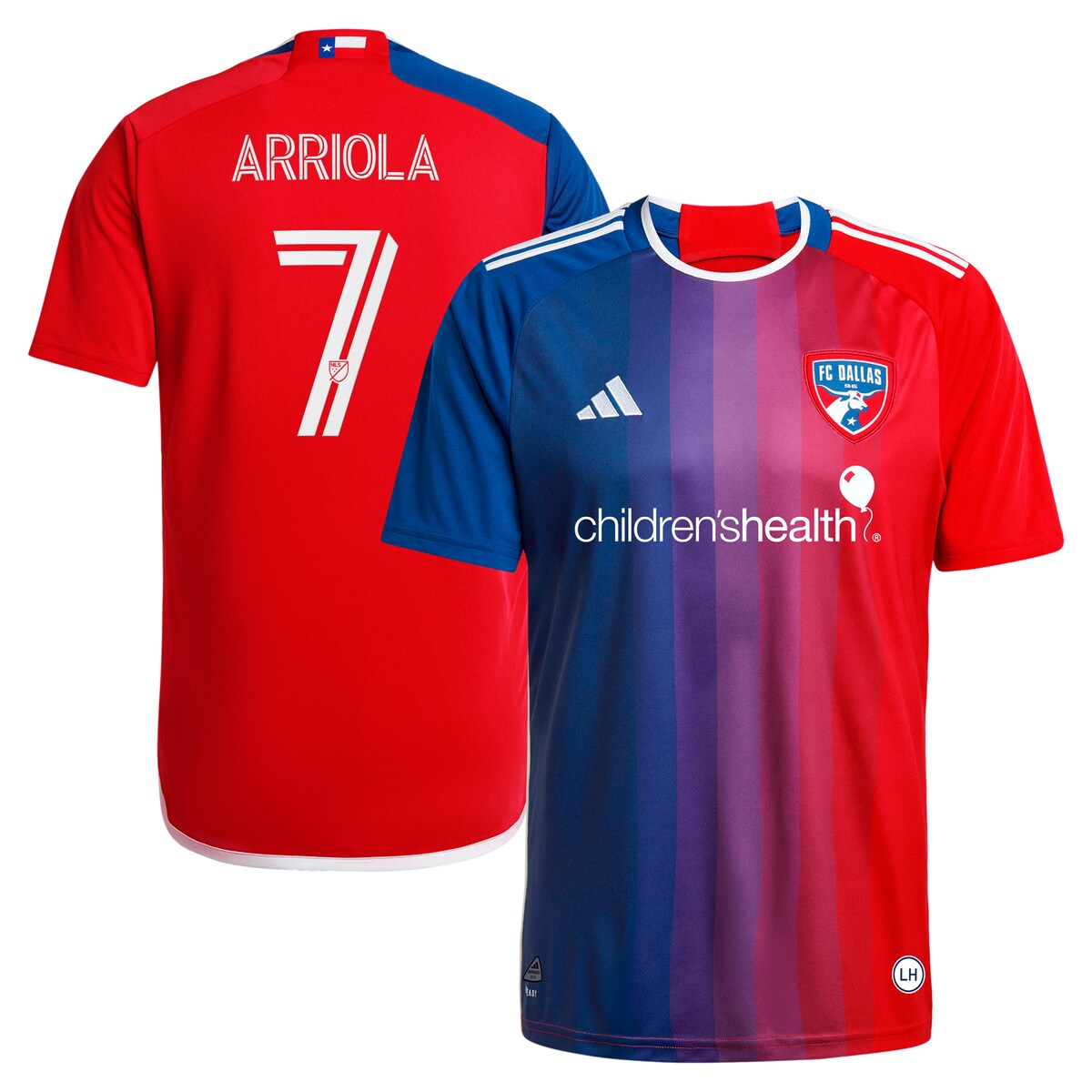 MLS FCダラス アリオラ レプリカ ユニフォーム Adidas（アディダス） メンズ ネイビー (ADI 2024/25 Men's Replica Jersey - Player)