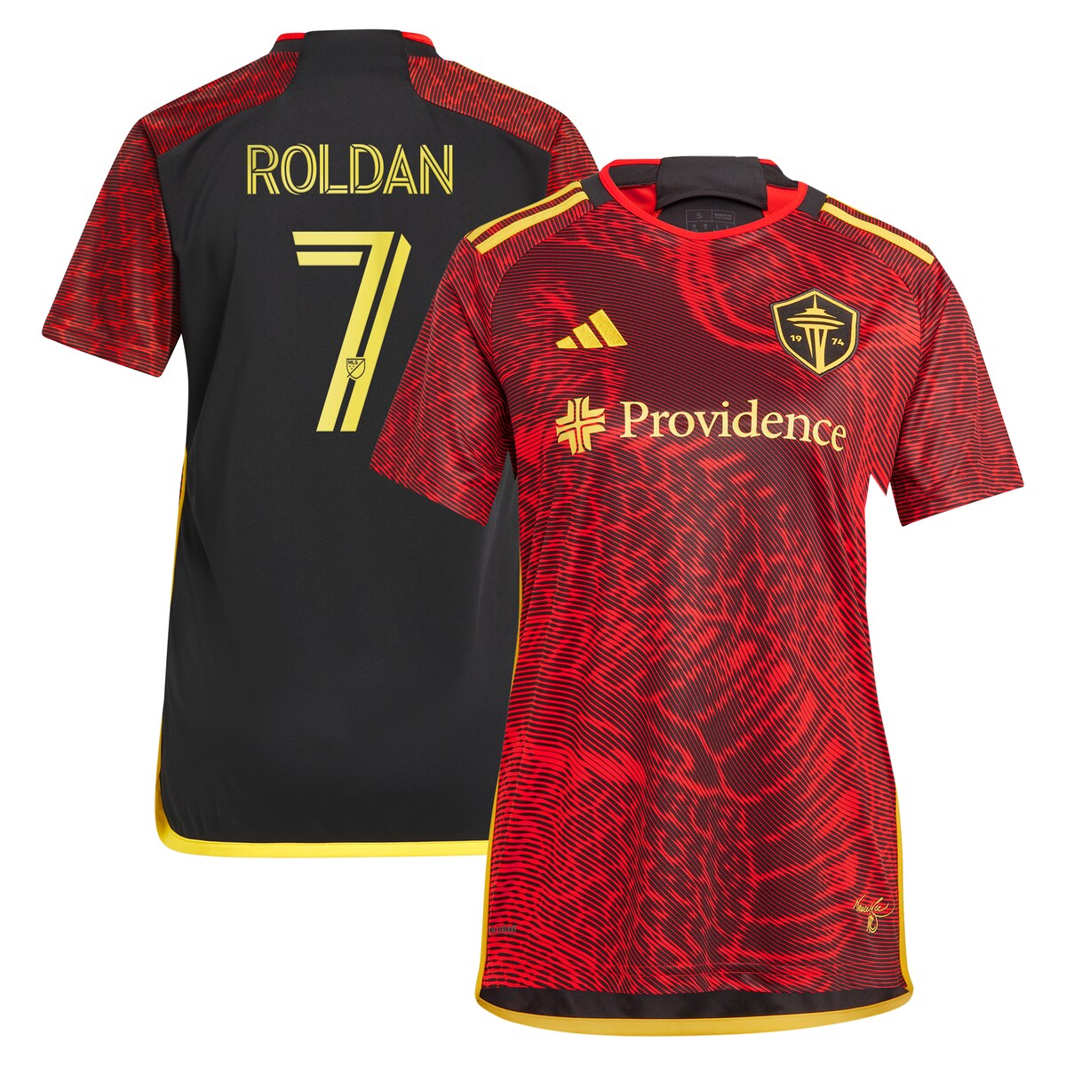 MLS サウンダーズFC ロルダン レプリカ ユニフォーム Adidas（アディダス） レディース レッド (ADI 2024/25 Women's Replica Jersey - Player)