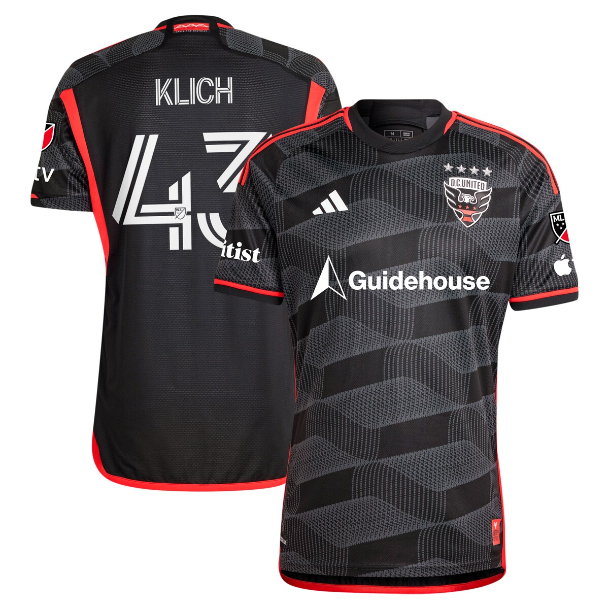 MLS D.C.iCebh Nbq I[ZeBbN jtH[ AdidasiAfB_Xj Y ubN (ADI 2024/25 Men's Authentic Jersey - Player)