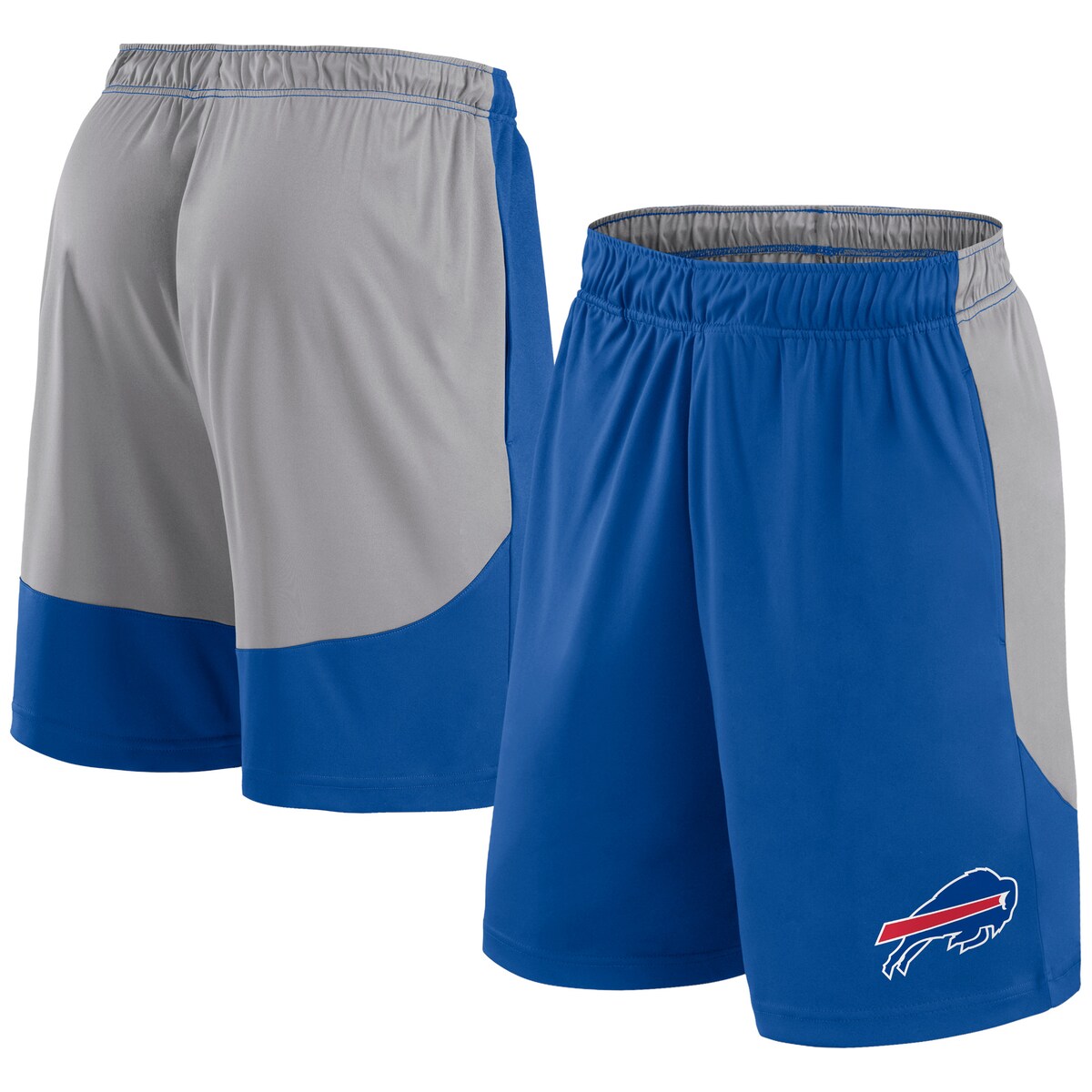 【公式グッズ】NFL ビルズ カジュアル ショーツ （大きいサイズ） Fanatics/ファナティクス メンズ ロイヤル (NFL 24 POLY SHORTS)