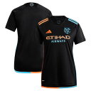 MLS ニューヨーク・シティFC レプリカ ユニフォーム Adidas(アディダス) レディース ブラック (S24/25 NEW YORK CITY FC A...