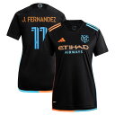 エントリーでポイント 5倍【公式グッズ】MLS ニューヨーク・シティFC フリアン・フェルナンデス レプリカ ユニフォーム Adidas(アディダス) レディース ブラック (ADI 2024/25 Women's Replica Jersey - Player)(4)