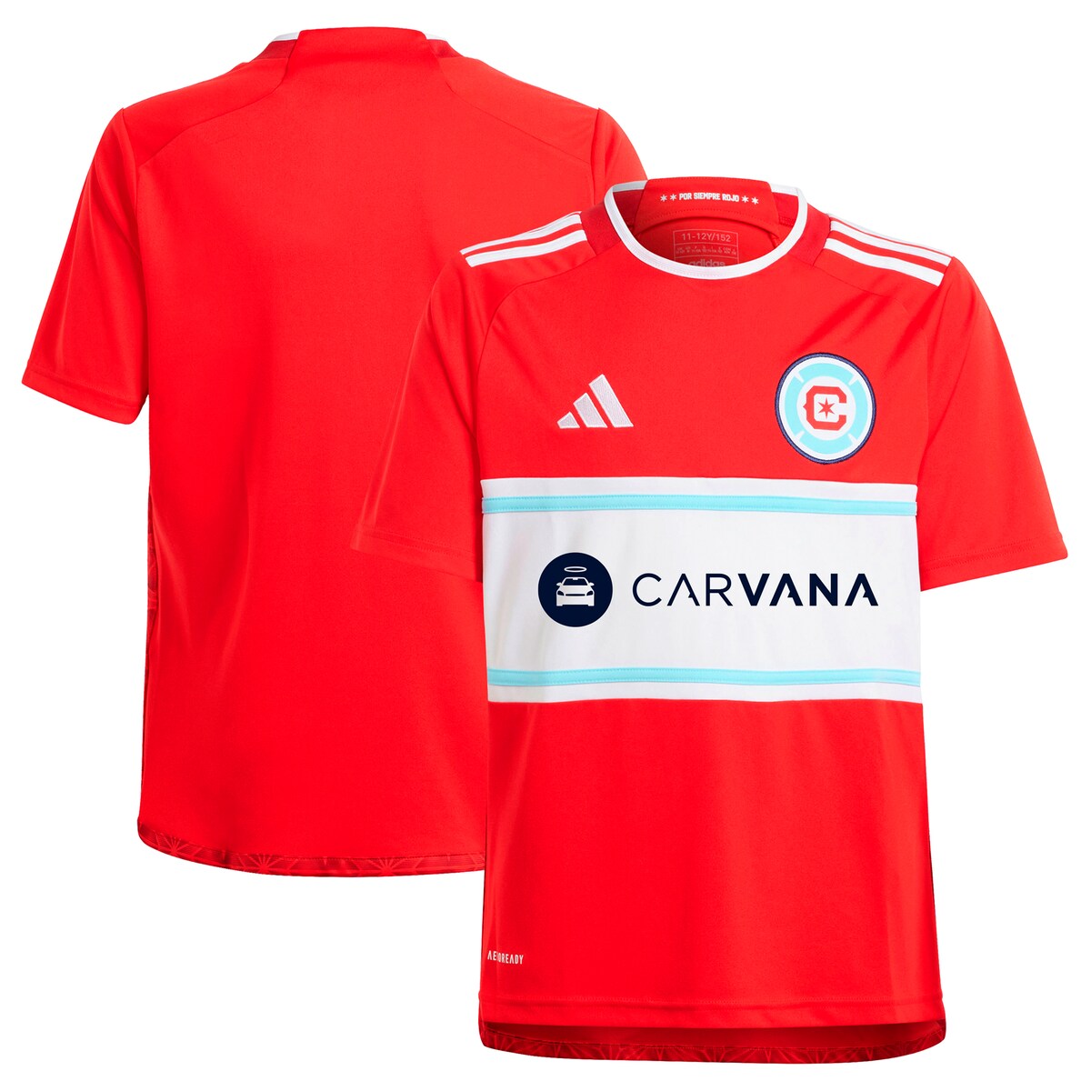 MLS VJSEt@CA vJ jtH[ AdidasiAfB_Xj [X bh (S24/25 CHICAGO FIRE HOME JERSEY YOUTH)