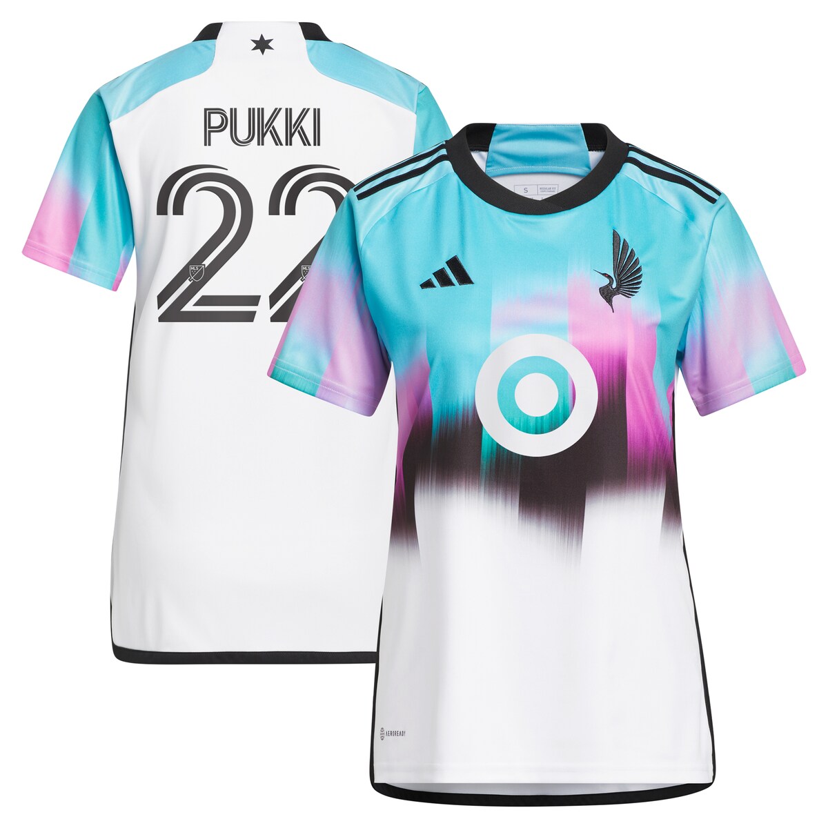 MLS ユナイテッドFC ティーム・プッキ レプリカ ユニフォーム Adidas（アディダス） レディース ホワイト (ADI 2024/25 Women's Replica Jersey - Player)