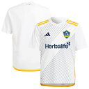 MLS LAギャラクシー レプリカ ユニフォーム Adidas（アディダス） ユース ホワイト (S24/25 LA GALAXY HOME JERSEY YOUTH)