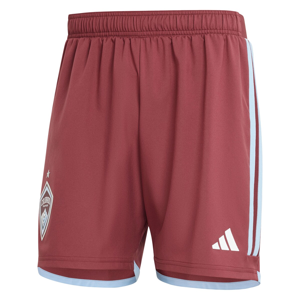 MLS コロラド・ラピッズ サッカー用 ショーツ Adidas（アディダス） メンズ バーガンディ (ADI 2024 Men's Authentic Short)