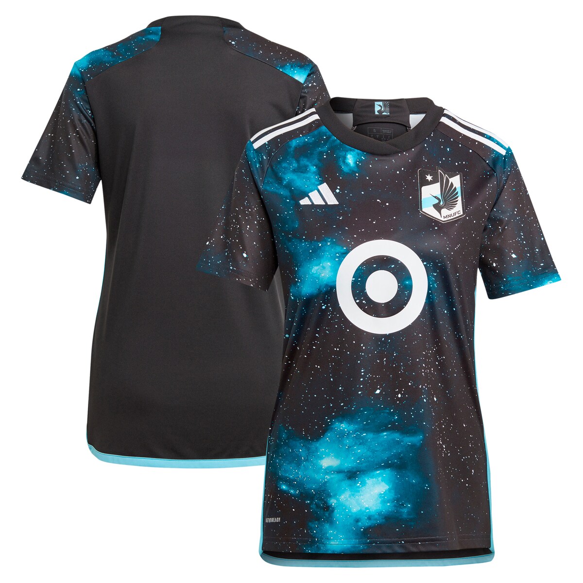 MLS ユナイテッドFC レプリカ ユニフォーム Adidas（アディダス） レディース ブラック (S24/25 MINNESOTA UNITED HOME JERSEY WOMEN)