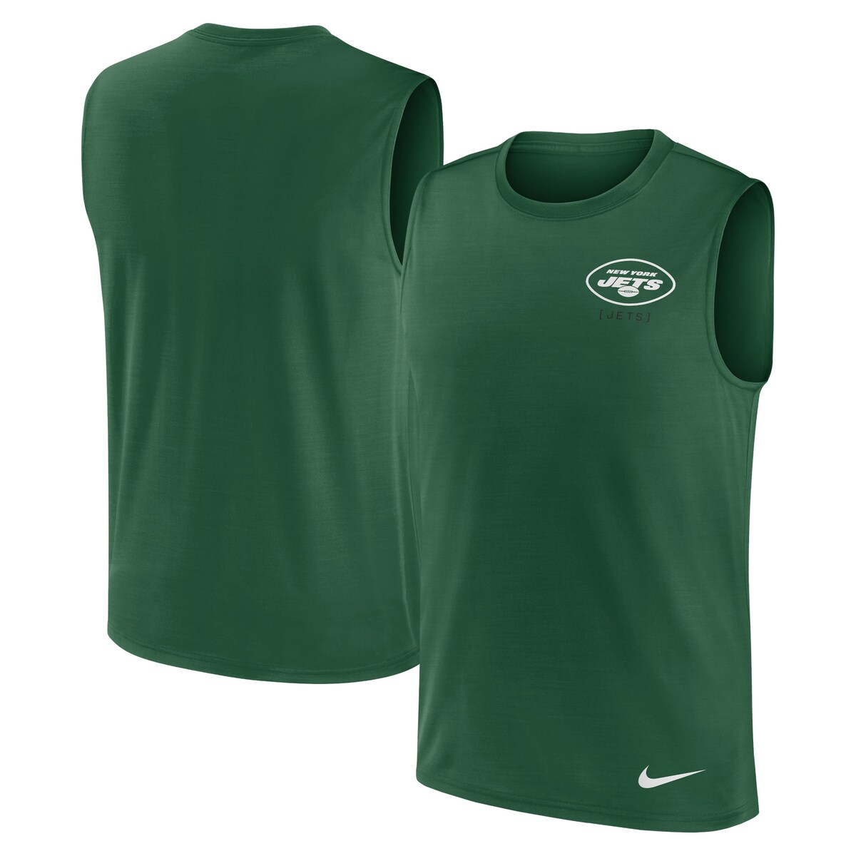 ナイキ タンクトップ  メンズ NFL ジェッツ タンクトップ Nike ナイキ メンズ グリーン (Mens NFL SP24 Nike Large Muscle Logo Tank)