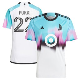 MLS ユナイテッドFC ティーム・プッキ レプリカ ユニフォーム Adidas（アディダス） メンズ ホワイト (ADI 2024/25 Men's Replica Jersey - Player)