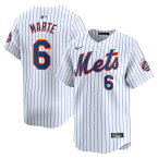 MLB メッツ スターリング・マルテ リミテッド ユニフォーム Nike ナイキ メンズ ホワイト (2024 Nike Men's Limited Player Jerseys - FTF NTP Master Style)