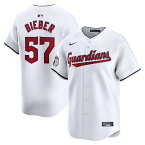 MLB インディアンス シェイン・ビーバー リミテッド ユニフォーム Nike ナイキ メンズ ホワイト (2024 Nike Men's Limited Player Jerseys - FTF NTP Master Style)