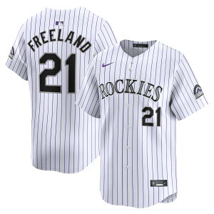 MLB ロッキーズ カイル・フリーランド リミテッド ユニフォーム Nike ナイキ メンズ ホワイト (2024 Nike Men's Limited Player Jerseys - FTF NTP Master Style)