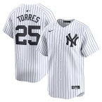 MLB ヤンキース グレイバー・トーレス リミテッド ユニフォーム Nike ナイキ メンズ ホワイト (2024 Nike Men's Limited Player Jerseys - FTF NTP Master Style)