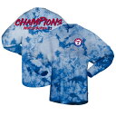【公式グッズ】MLB レンジャーズ 長袖 Tシャツ Fanatics(ファナティクス) レディース ロイヤル (WS CHAMPS 2023 CRYSTAL D...