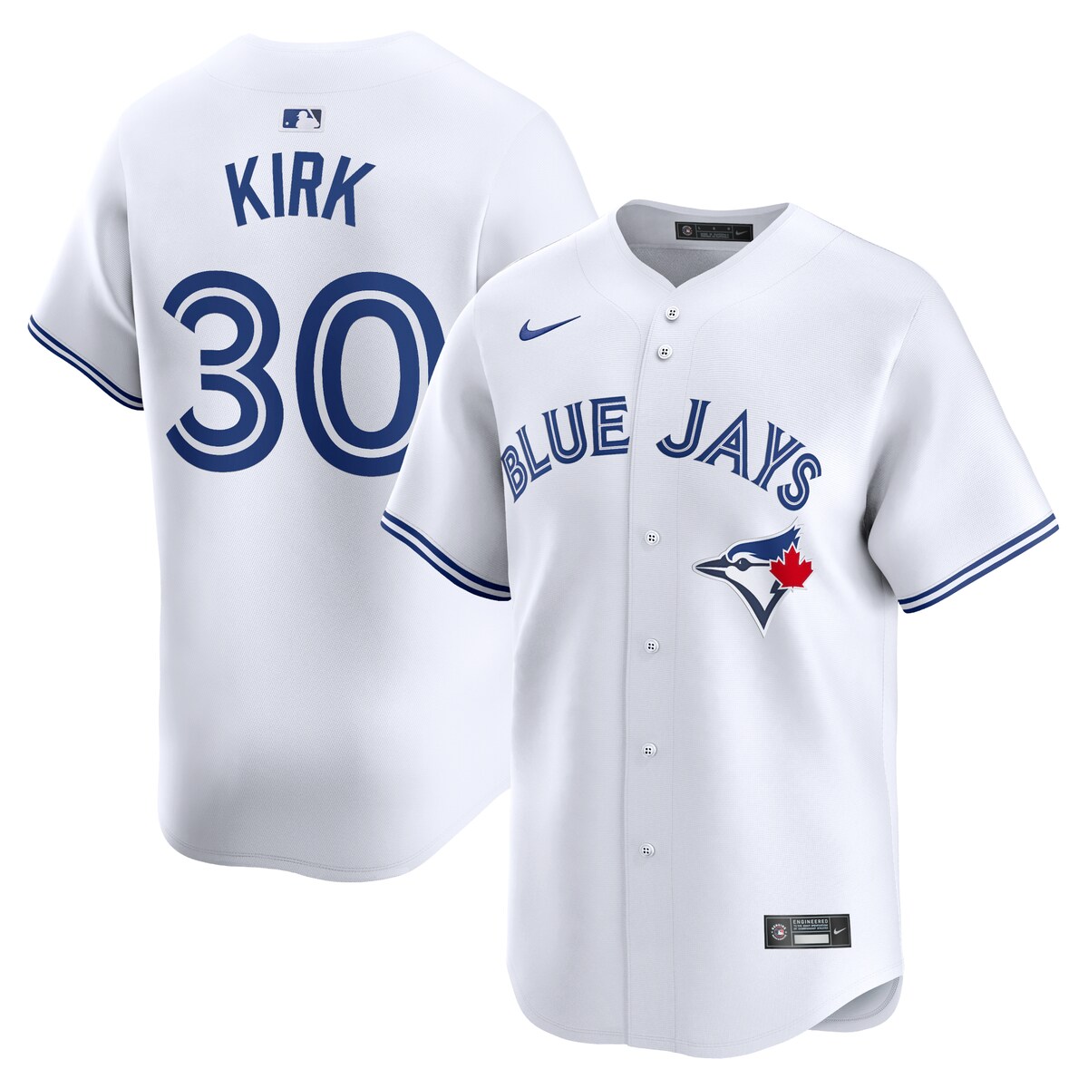 MLB ブルージェイズ アレハンドロ・カーク ホーム リミテッド ユニフォーム Nike ナイキ メンズ ホワイト (2024 Nike Men's Limited Player Jerseys - FTF NTP Master Style)