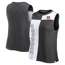 On game day, stay cool and look your best by wearing this Cincinnati Bengals Script tank top from Fanatics Branded. Feat...