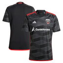 【公式グッズ】MLS D.C.ユナイテッド レプリカ ユニフォーム Adidas/アディダス メンズ ブラック (S24/25 DC UNITED HOME J...